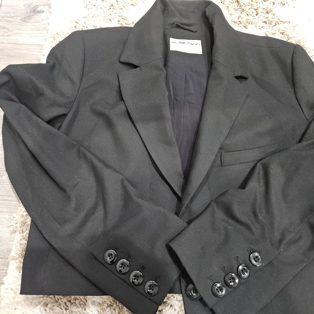 FP Movement by Free People Classic Black Blazer